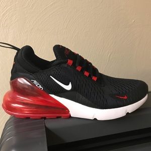 Nike AirMax 270 Black & red for women size 7 US